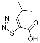 4-ISOPROPYL-1,2,3-THIADIAZOLE-5-CARBOXYLIC ACID Struktur