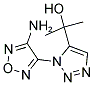 2-[1-(4-AMINO-1,2,5-OXADIAZOL-3-YL)-1H-1,2,3-TRIAZOL-5-YL]-2-PROPANOL Struktur