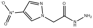 (4-NITRO-PYRAZOL-1-YL)-ACETIC ACID HYDRAZIDE Struktur