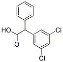 2-(3,5-DICHLOROPHENYL)-2-PHENYLACETIC ACID Struktur