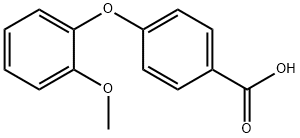 4-(2-METHOXYPHENOXY)BENZOIC ACID Struktur