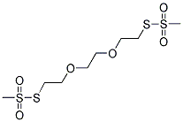 3,6-DIOXAOCTANE-1,8-DIYL BISMETHANETHIOSULFONATE Struktur