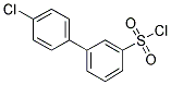 [3-(4-CHLOROPHENYL)PHENYL]SULFONYL CHLORIDE Struktur