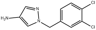 1-(3,4-DICHLORO-BENZYL)-1H-PYRAZOL-4-YLAMINE Struktur