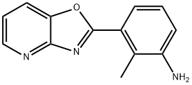 2-METHYL-3-OXAZOLO[4,5-B]PYRIDIN-2-YL-PHENYLAMINE Struktur