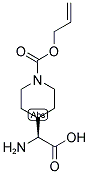 (2S)-GLY-4PIP(ALLOC) Struktur