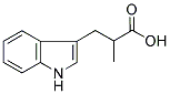 3-(1H-INDOL-3-YL)-2-METHYL-PROPIONIC ACID Struktur