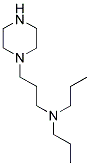 1-(3-DIPROPYLAMINOPROPYL)-PIPERAZINE Struktur