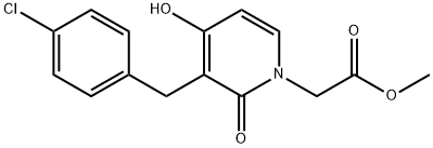 METHYL 2-[3-(4-CHLOROBENZYL)-4-HYDROXY-2-OXO-1(2H)-PYRIDINYL]ACETATE Struktur