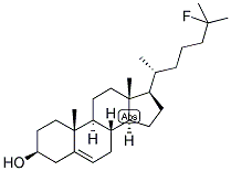 25-FLUROCHOLESTEROL Struktur