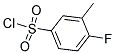 4-FLUORO-3-METHYLBENZENESULFONYL CHLORIDE Struktur