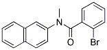 N-METHYL-N-(2-NAPHTHYL)-2-BROMOBENZAMIDE Struktur