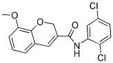 N-(2,5-DICHLOROPHENYL)-8-METHOXY-2H-CHROMENE-3-CARBOXAMIDE Struktur