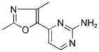 4-(2,4-DIMETHYL-1,3-OXAZOL-5-YL)PYRIMIDIN-2-AMINE Struktur