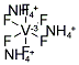 AMMONIUM HEXAFLUOROVANADATE(III) Struktur