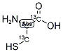 L-CYSTEINE (U-13C3) Struktur