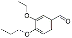 3-ETHOXY-4-PROPOXY-BENZALDEHYDE Struktur