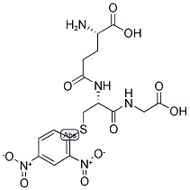 S-(2,4-DINITROPHENYL)-GLUTATHIONE Struktur