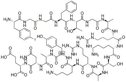 NOCICEPTIN [P-3H-PHE1] Struktur