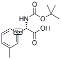 (S)-TERT-BUTOXYCARBONYLAMINO-M-TOLYL-ACETIC ACID Struktur