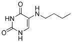 5-BUTYLAMINOURACIL Struktur