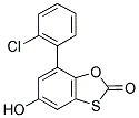 7-(2-CHLORO-PHENYL)-5-HYDROXY-BENZO[1,3]OXATHIOL-2-ONE Struktur