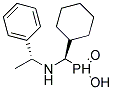 N-(1-(R)-METHYLBENZYL)-(R)-1-AMINO-(1-CYCLOHEXYL)-METHANE PHOSPHINIC ACID Struktur