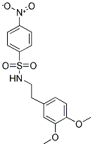 (2-(3,4-DIMETHOXYPHENYL)ETHYL)((4-NITROPHENYL)SULFONYL)AMINE