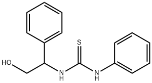 N-(2-HYDROXY-1-PHENYLETHYL)-N'-PHENYLTHIOUREA Struktur