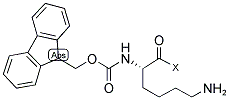 FMOC-LYS-WANG RESIN Struktur