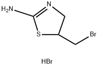 5-BROMOMETHYL-4,5-DIHYDRO-THIAZOL-2-YLAMINEHYDROBROMIDE Struktur