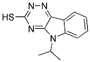 5-ISOPROPYL-3-MERCAPTO-5H-1,2,4-TRIAZINO[5,6-B]INDOLE Struktur