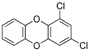 1,3-DICHLORODIBENZO-P-DIOXIN Struktur