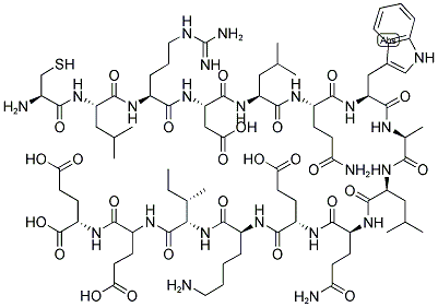 PROTEIN KINASE G, N-TERMINAL (4-17) BLOCKING PEPTIDE, BOVINE AND HUMAN Struktur