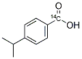 4-ISOPROPYLBENZOIC ACID, [CARBOXYL-14C] Struktur