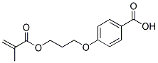 4-[3-(2-METHYL-ACRYLOYLOXY)-PROPOXY]-BENZOIC ACID Struktur