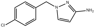 1-(4-CHLORO-BENZYL)-1H-PYRAZOL-3-YLAMINE Struktur