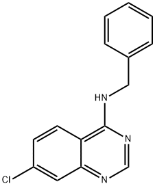 N-BENZYL-7-CHLORO-4-QUINAZOLINAMINE Struktur