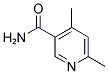 4,6-DIMETHYLNICOTINAMIDE Struktur