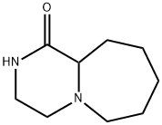 OCTAHYDRO-PYRAZINO[1,2-A]AZEPIN-1-ONE Struktur