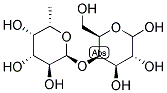 4-O-(A-L-FUCOPYRANOSYL)-D-GALACTOSE Struktur