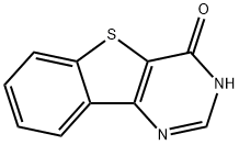 3H-BENZO[4,5]THIENO[3,2-D]PYRIMIDIN-4-ONE Struktur