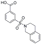 3-(3,4-DIHYDRO-1H-ISOQUINOLINE-2-SULFONYL)-BENZOIC ACID Struktur