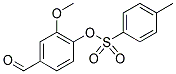 4-FORMYL-2-METHOXYPHENYL 4-METHYLBENZENESULFONATE Struktur