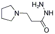 3-PYRROLIDIN-1-YLPROPANOHYDRAZIDE Struktur