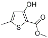 METHYL 3-HYDROXY-5-METHYLTHIOPHENE-2-CARBOXYLATE Struktur