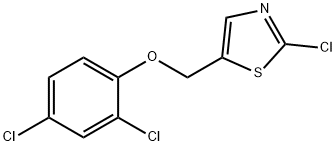 (2-CHLORO-1,3-THIAZOL-5-YL)METHYL 2,4-DICHLOROPHENYL ETHER Struktur