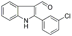 2-(3-CHLOROPHENYL)-1H-INDOLE-3-CARBOXALDEHYDE Struktur