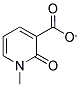 1-METHYL-2-OXO-1,2-DIHYDROPYRIDINE-3-CARBOXYLATE Struktur