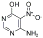 6-AMINO-5-NITROPYRIMIDIN-4-OL Struktur